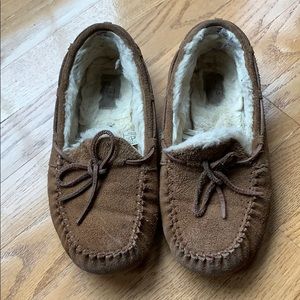 Ugg leather moccasins